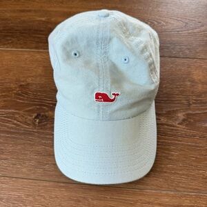 Vineyard Vines Light Blue Hat with Red Logo